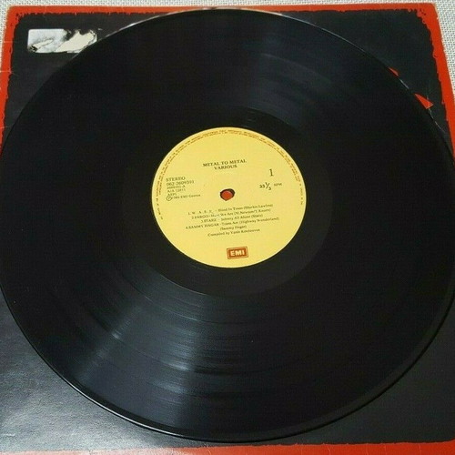 Metal To Metal LP μεταχειρισμένο, Greece 1986
