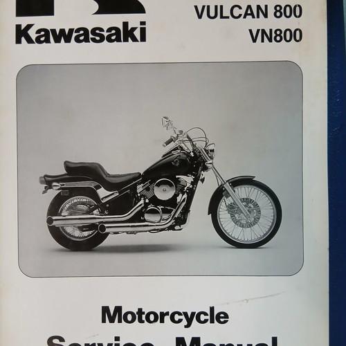 Kawasaki Service Manual VN-800 Vulcan 96-97 and GPZ-500/600 85-89 like new