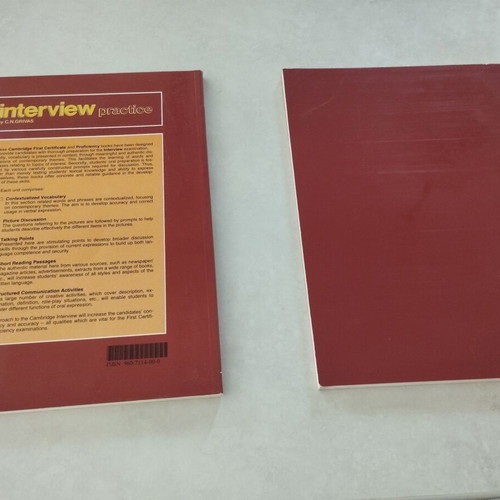 Cambridge Proficiency 1 Interview Practice and Companion books new