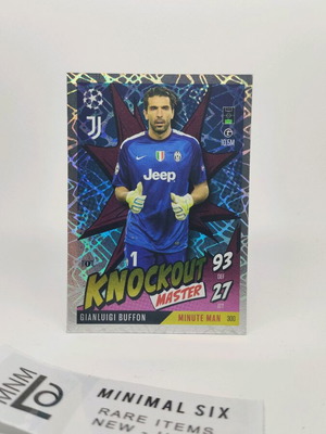 Κάρτα Buffon Knockout Master Topps Match Attax 24-25 σαν καινούργιο