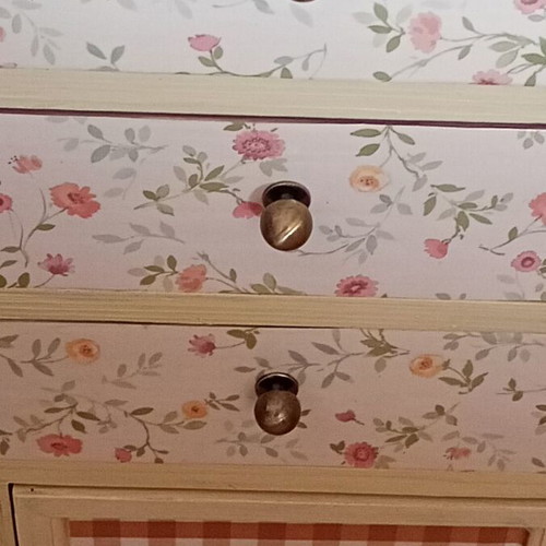 Country style drawer cabinet