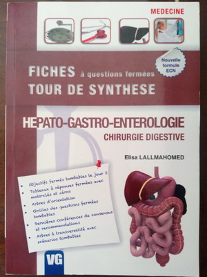 Hépato-gastro-entérologie chirurgie digestive medical book like new, French