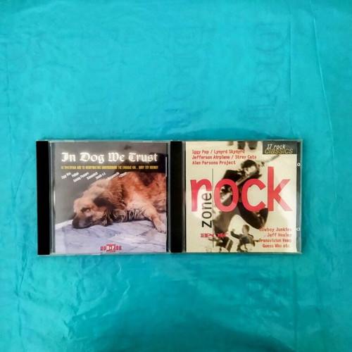 CD Pop&Rok In Dog We Trust και Rock Zone σαν καινούργια