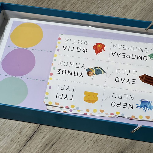AS Magnet Box Learn to Write and Farm Puzzle Set used