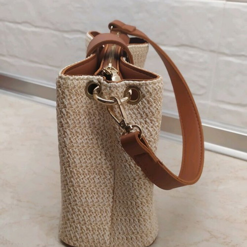 Sandra Fellini summer hand bag new, small straw