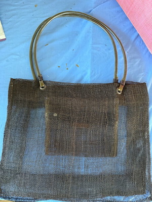 Beach bag new, black