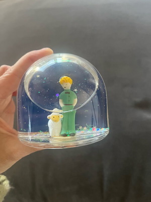 The Little Prince snow globe used