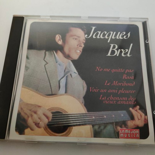 Jacques Brel Éxitos de Siempre CD like new, classic chanson collection