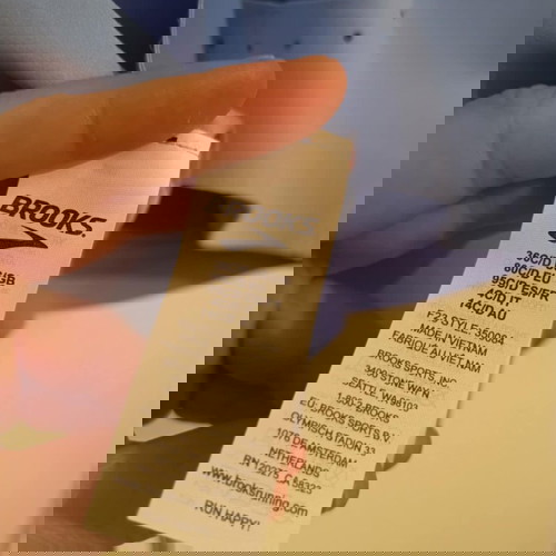 Αθλητικό σουτιέν Brooks 36C/D μπλε αχρησιμοποίητο χωρίς ραφές