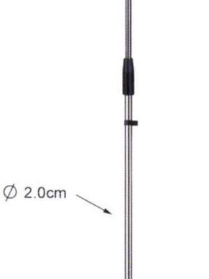 KYM104 microphone stand, height 100-180 cm