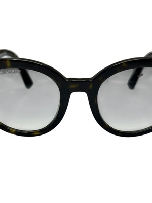 Dsquared2 round sunglasses, brown frame