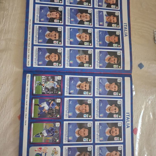 Panini Euro 2012 Poland Ukraine sticker album used, complete