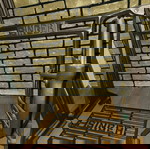 Κονσόλα γραφείο vintage με πόδια ραπτομηχανής Singer καινούργιο