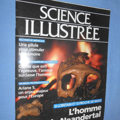 Science Illustrée issue 9 used, L' home de Neandertal