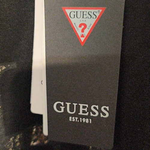 Guess men's T-shirt, black, size M, new