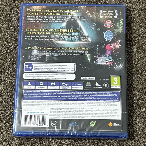 Tetris Effect PS4 game sealed