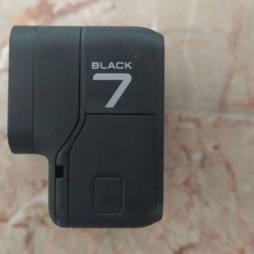 GoPro HERO7 Black camera like new with Mic Adapter and accessories