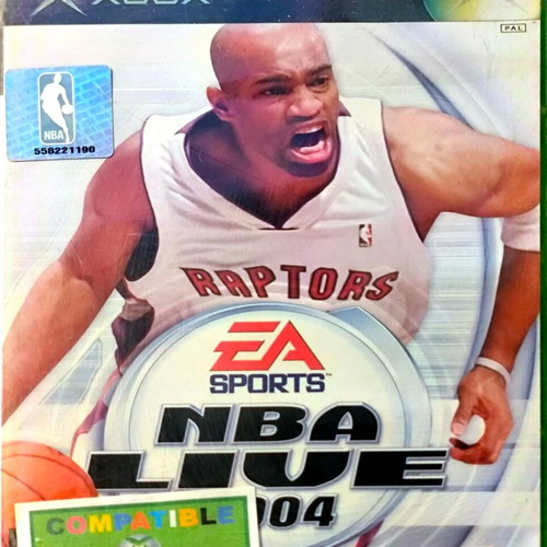 Xbox NBA Live 2004 used with cover and media signs of use