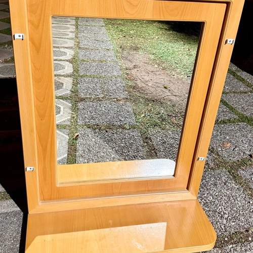 Mirror furniture like new made of solid wood