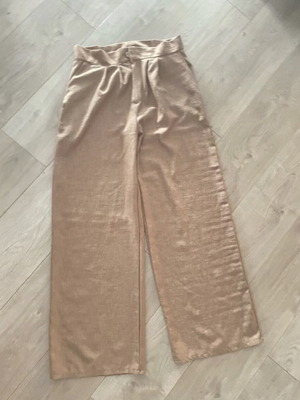 Linen pants brown like new, size M 38-39 cm
