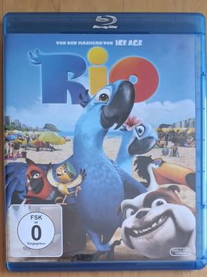 Rio Blu-ray με ελληνικό ήχο και υπότιτλους, κινούμενο σχέδιο