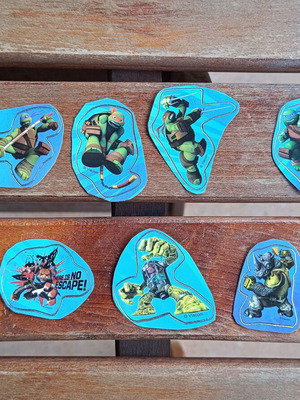 Teenage Mutant Ninja Turtles sticker pack of 7