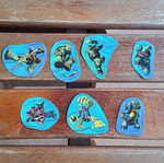 Teenage Mutant Ninja Turtles sticker pack of 7