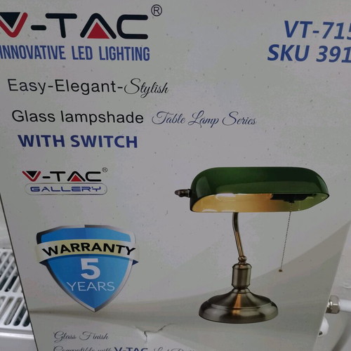 V-Tac lighting desk lamp like new