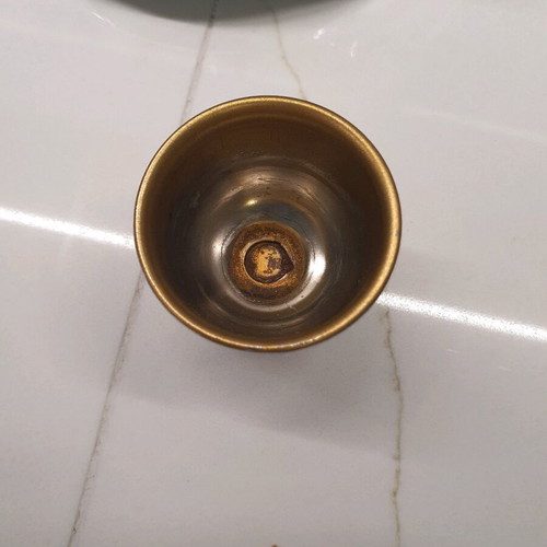 Vintage αυγοθήκη chrome plates μεταχειρισμένη