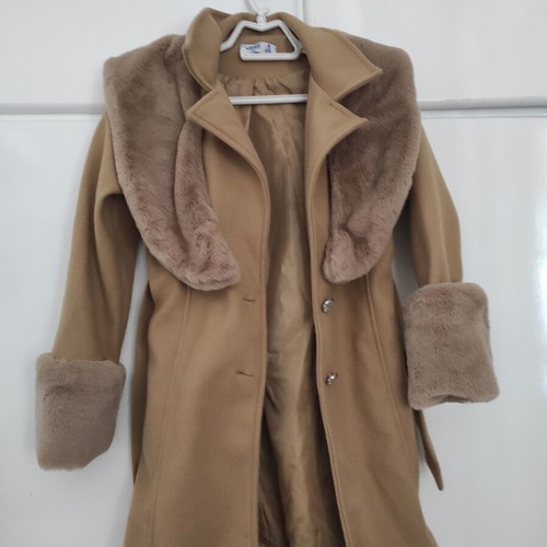 Ness children's coat for 11-12 years old, like new, brown