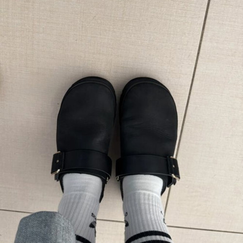 Ugg Australia women's slippers used, size 41, black and orange
