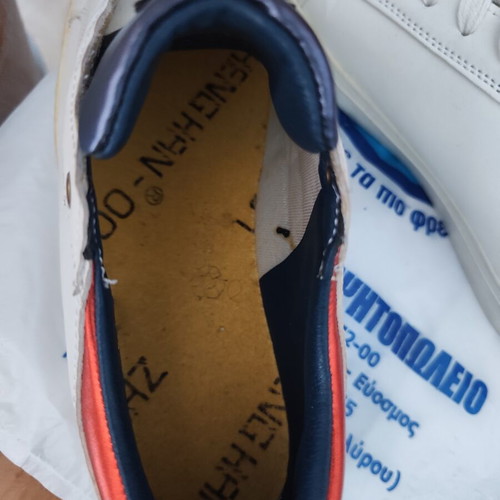 Renato Garini white sneakers size 38 like new