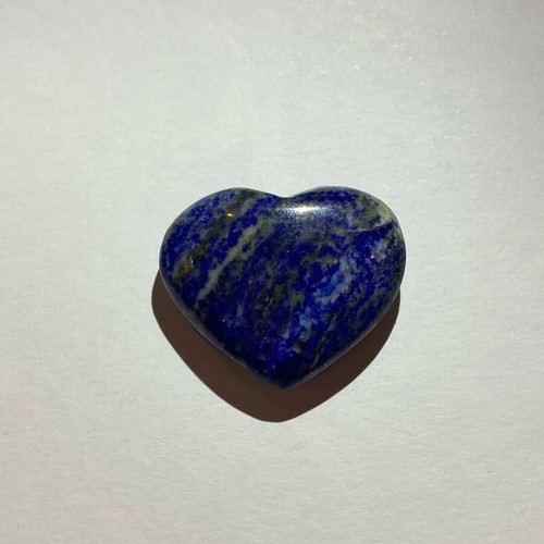 Polished Lapis Lazuli Heart AA Quality, Natural, Handmade