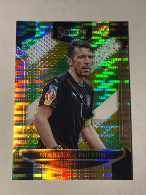 2016-17 Panini Select Multi Color Prizm Parallel Gianluigi Buffon card like new