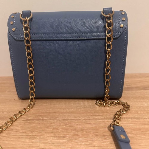 Zara blue bag used with fabric damage inside