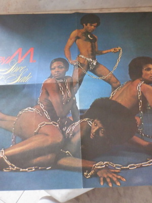 Boney M Love For Sale rare authentic poster like new