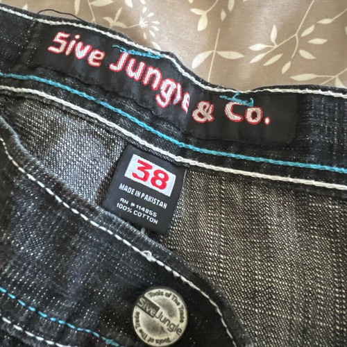 5ive Jungle Buggy Skate denim jeans new size 38 blue