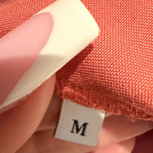 Satin maxi robe Intimissimi used, size medium, orange
