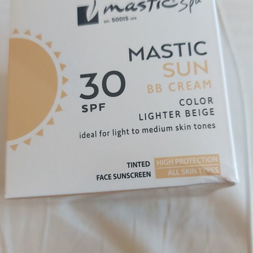 Mastic Sun BB Cream lighter beige new