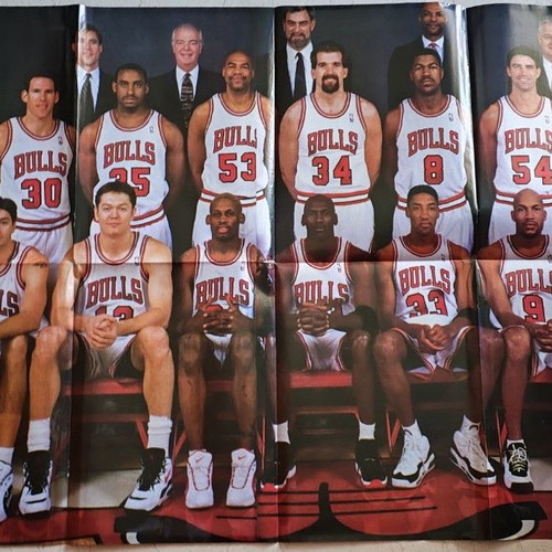 Rare double poster Dream Team 3 and Chicago Bulls 1996 like new