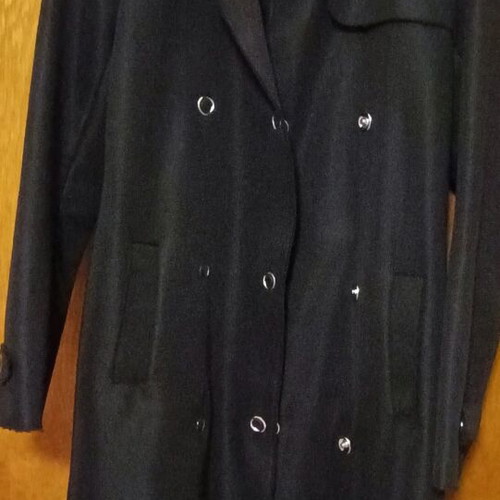 Stradivarius coat black like new, autumn or spring wear