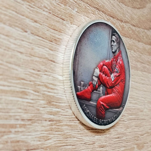 Michael Schumacher F1 commemorative coin new