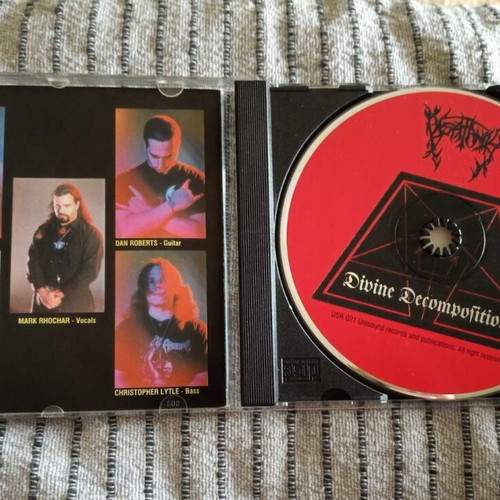 Insatanity Divine Decomposition CD like new, metal 1996