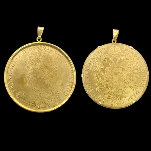 Austrian Doubla Pentoliro New with 925 Silver Gilded Wreath
