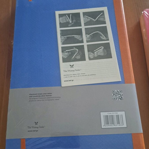 Flexbook notebooks new, pack of 2, large and small