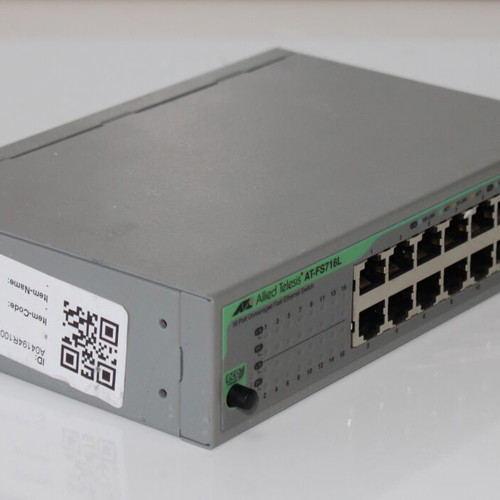 Allied Telesis AT-FS716L switch restored with 16xRJ-45 ports