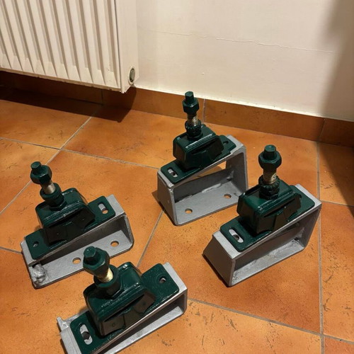 Bases for Sailboat Engine up to 50 HP like new, complete set