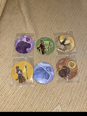 Chipicao Hercules Chipitales 2021 collectible tags set of 6 new