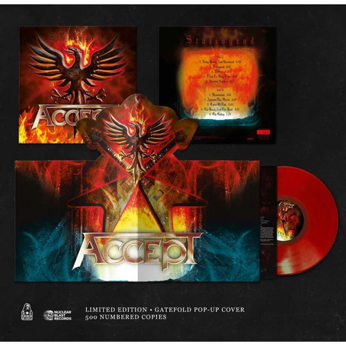 Accept Stalingrad 2024 Red Vinyl 2LP New Limited Edition