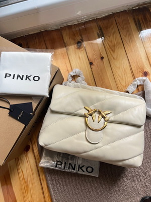 Pinko shoulder bag new, white cream